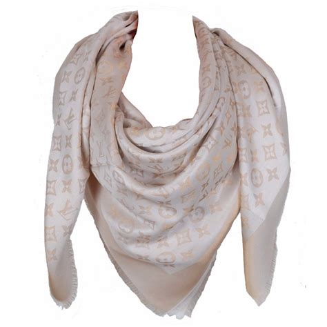 louis vuitton beige scarf|louis vuitton denim scarf.